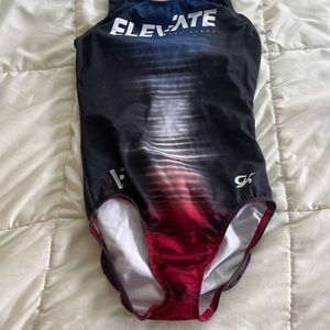 GK gymnastics practice leotard